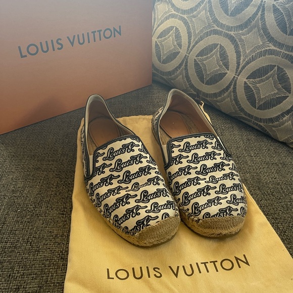 Authentic Men’s Louis Vuitton espadrilles - Picture 1 of 6